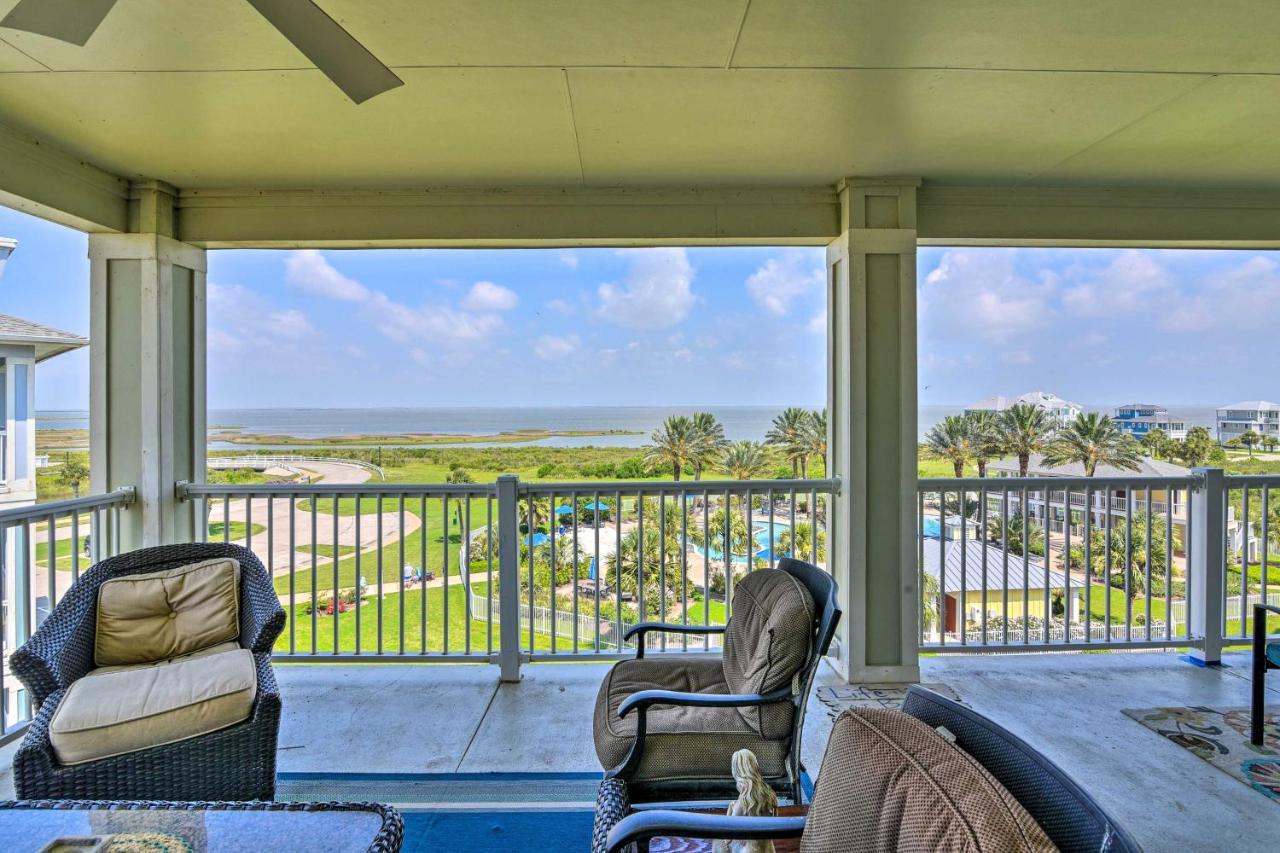 Pointe West Family Retreat Balcony And Ocean Views! Apartman Galveston Kültér fotó
